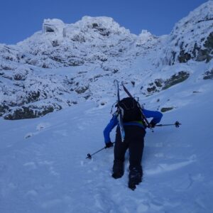 Custura Ciortea ski alpinism nov 2017